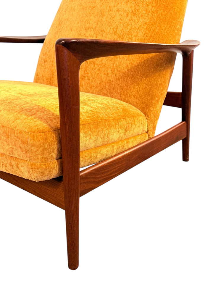 Folke Ohlsson for DUX High-Back Lounge Chair with Ottoman  image 12