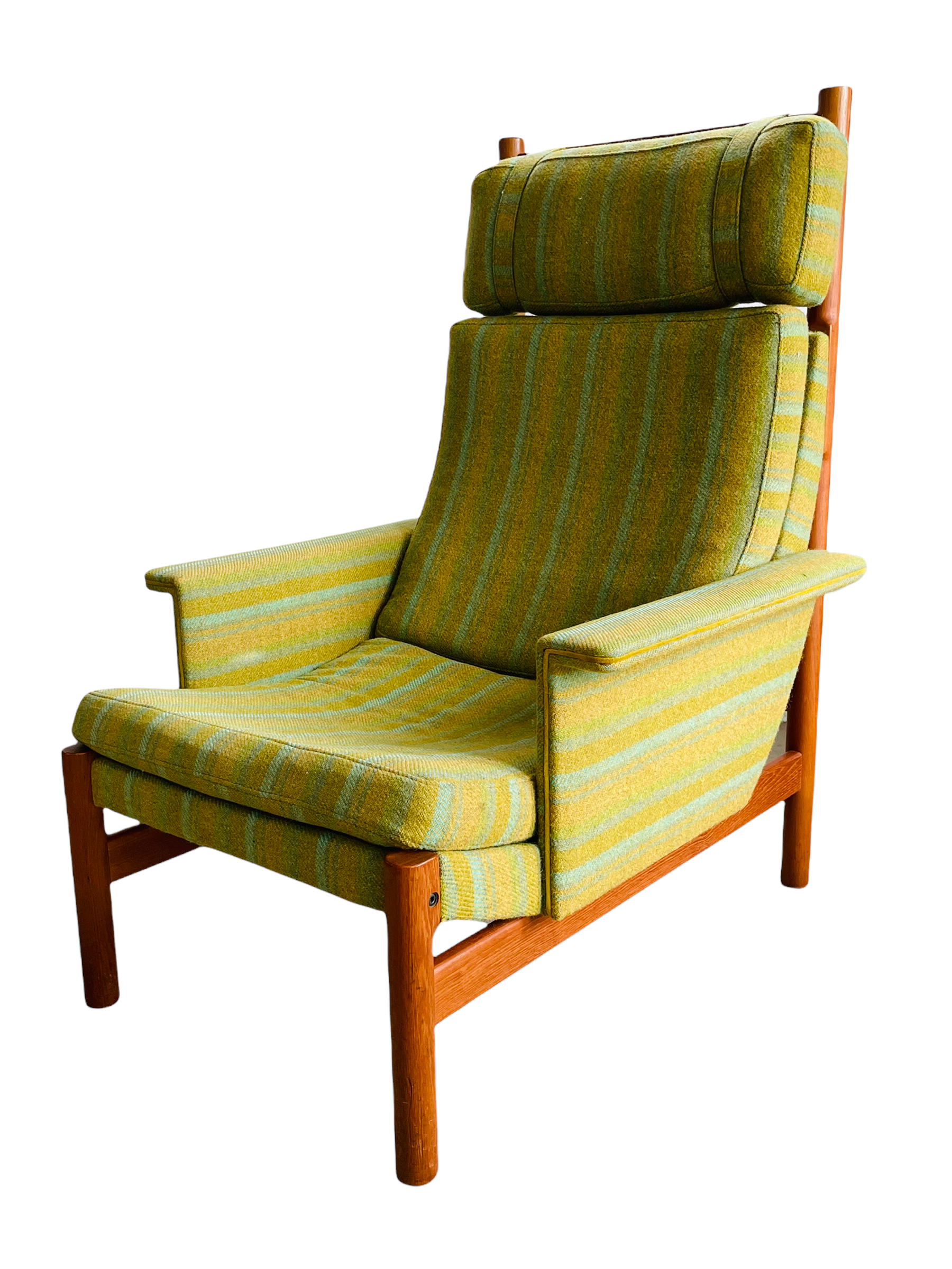 Danish Modern Teak Lounge Chair image 0