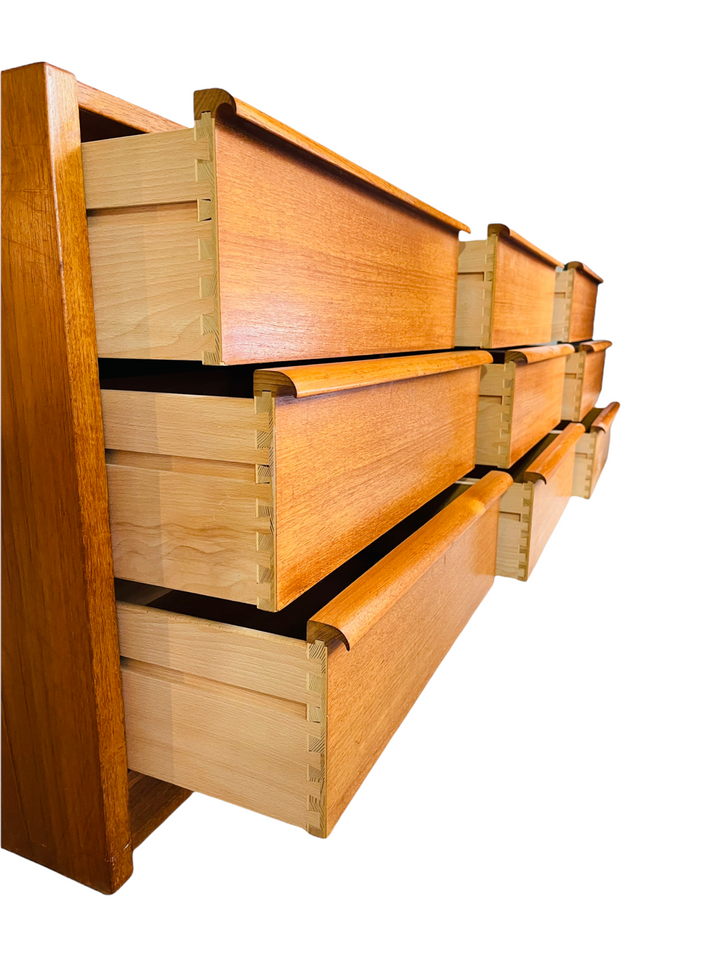Mid-Century Modern Teak Triple Dresser image 6