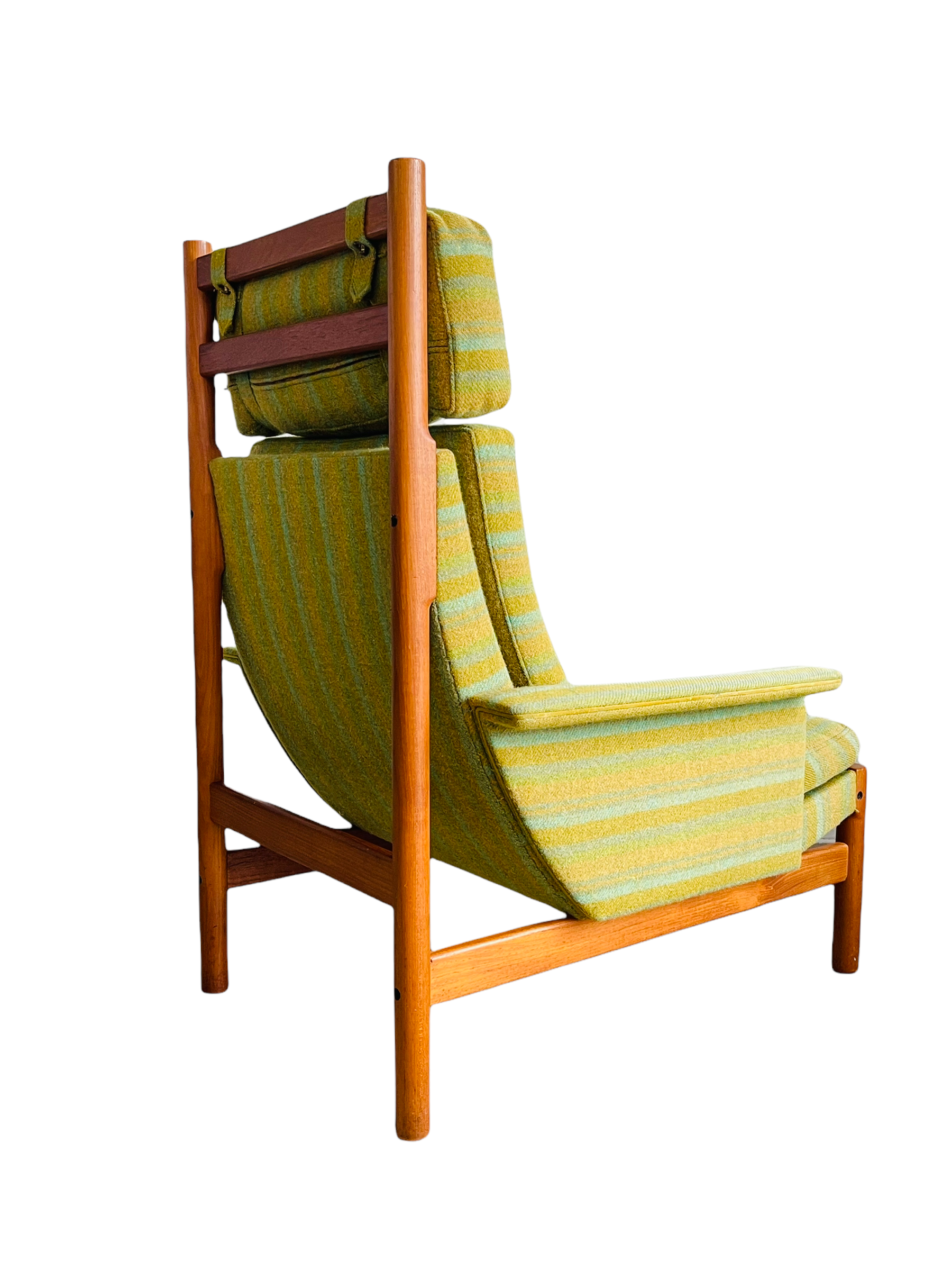 Danish Modern Teak Lounge Chair image 1