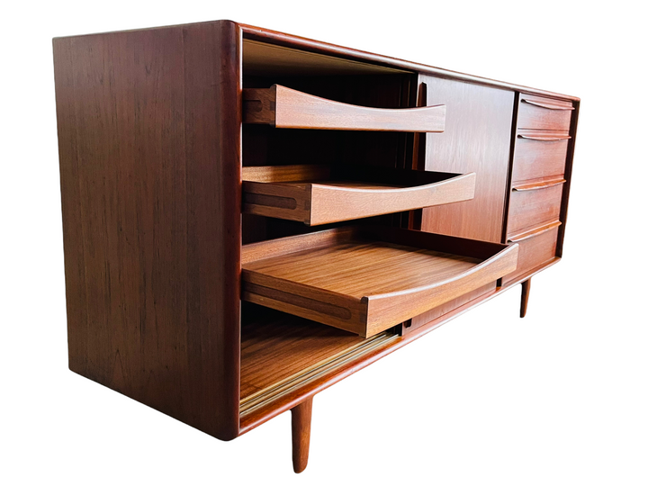 Mid-Century Danish Modern Credenza by Falster of Denmark image 9