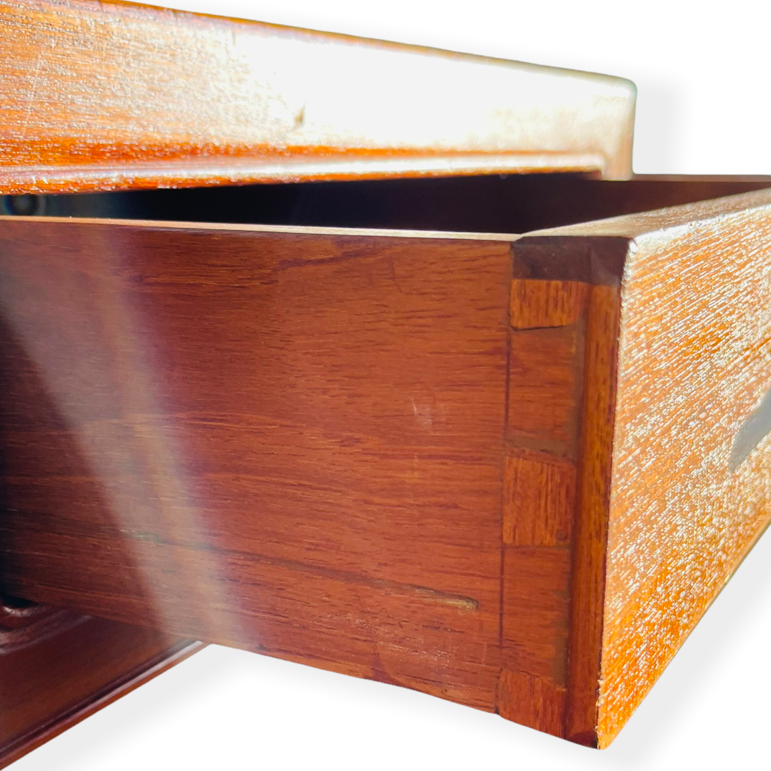 Mid-Century Modern Teak Bachelor’s Chest / Dresser image 7