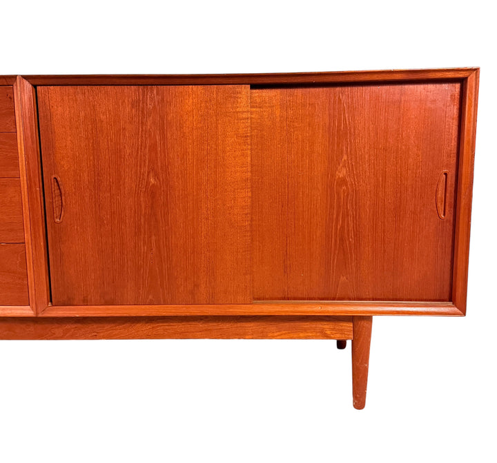 Mid-century Danish Modern Teak Credenza  image 3