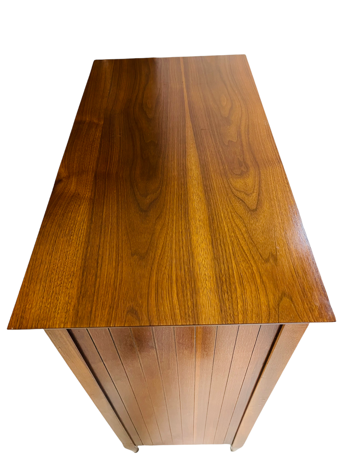 Mid-Century Modern Walnut Tall/Highboy Dresser by Permacraft image 5