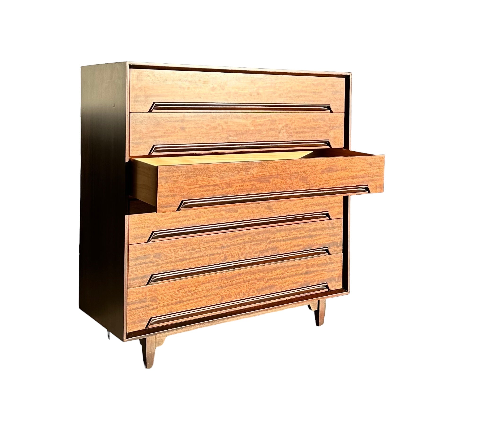 Mid Century Modern Walnut Dresser by Drexel Furniture  image 3