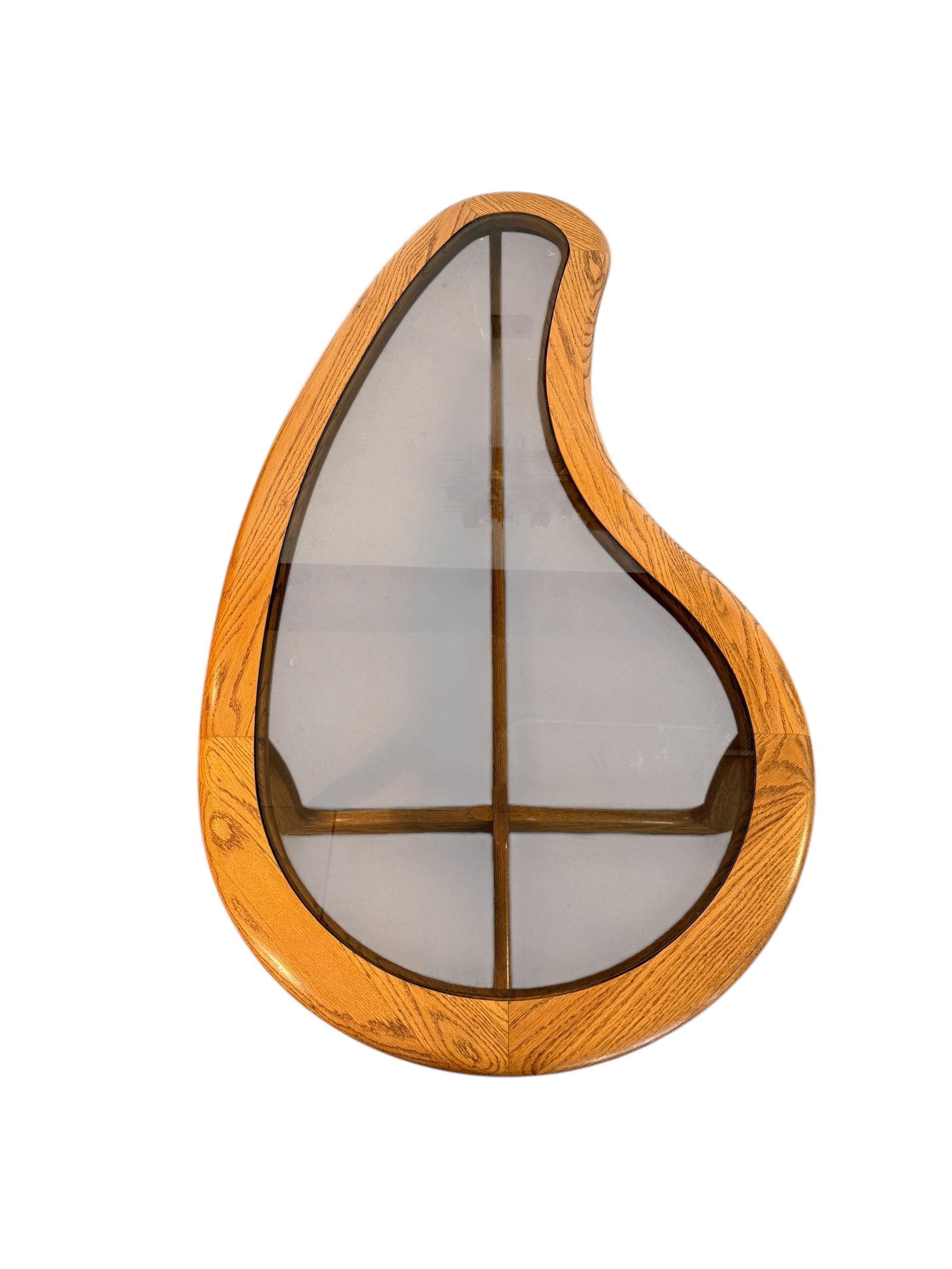 Mid-Century Modern Kidney-Shaped Coffee Table by Lane Furniture image 3