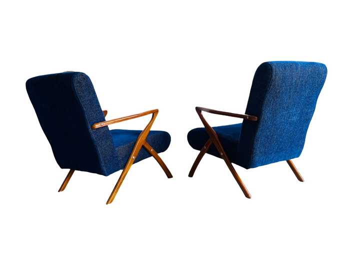 Pair of Mid-Century Modern Selig Style Z Chair  image 2