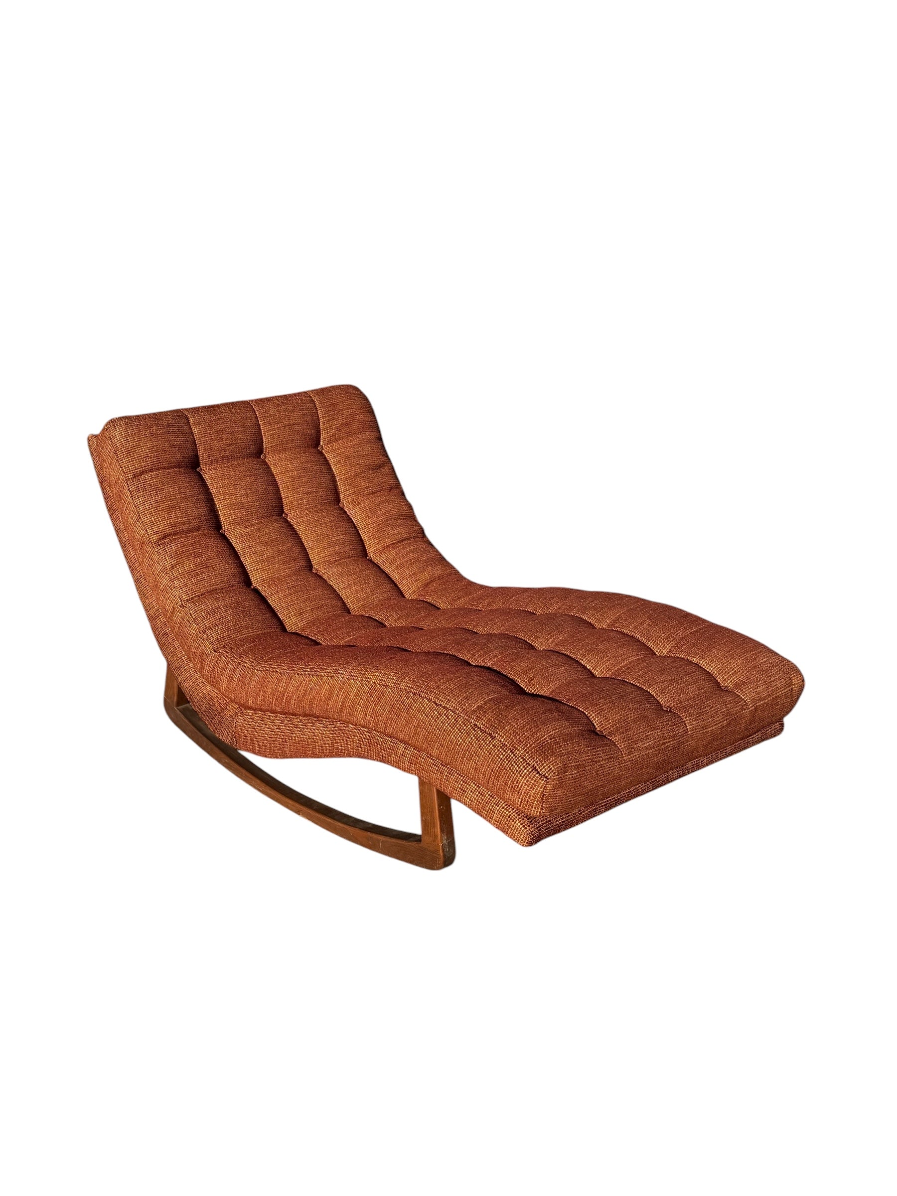Mid-Century Modern Wave Rocking Chaise Lounge – Adrian Pearsall Inspired image 8
