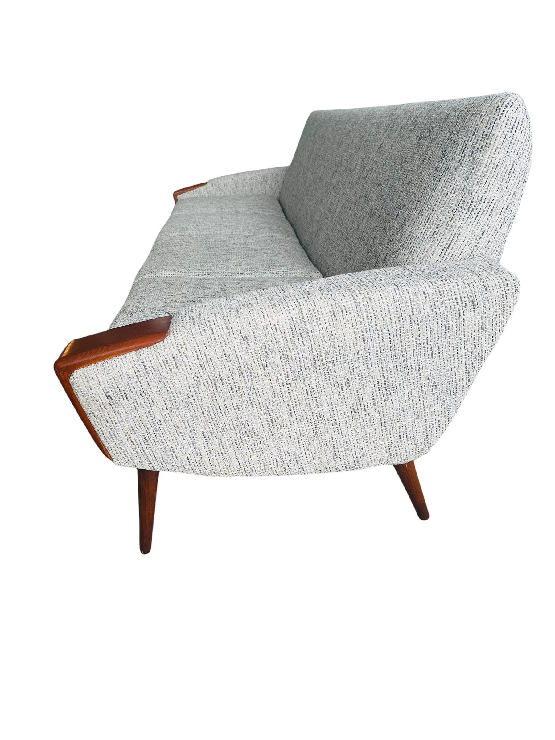 Rare Danish Teak Sofa by N.A. Jørgensens for Bramin Mobler image 2
