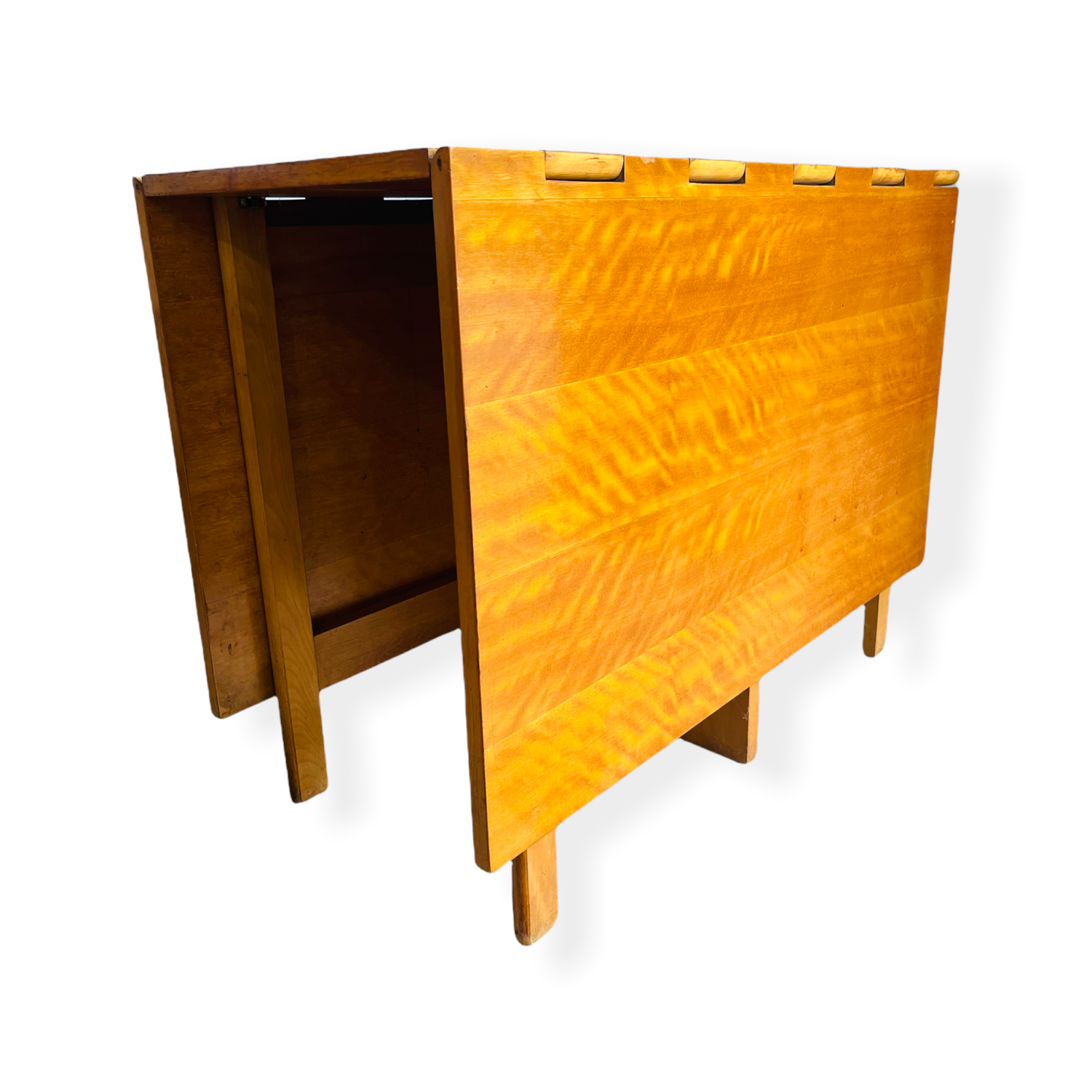 Mid-Century Modern Gate Leg Drop Leaf Table by George Nelson  image 12