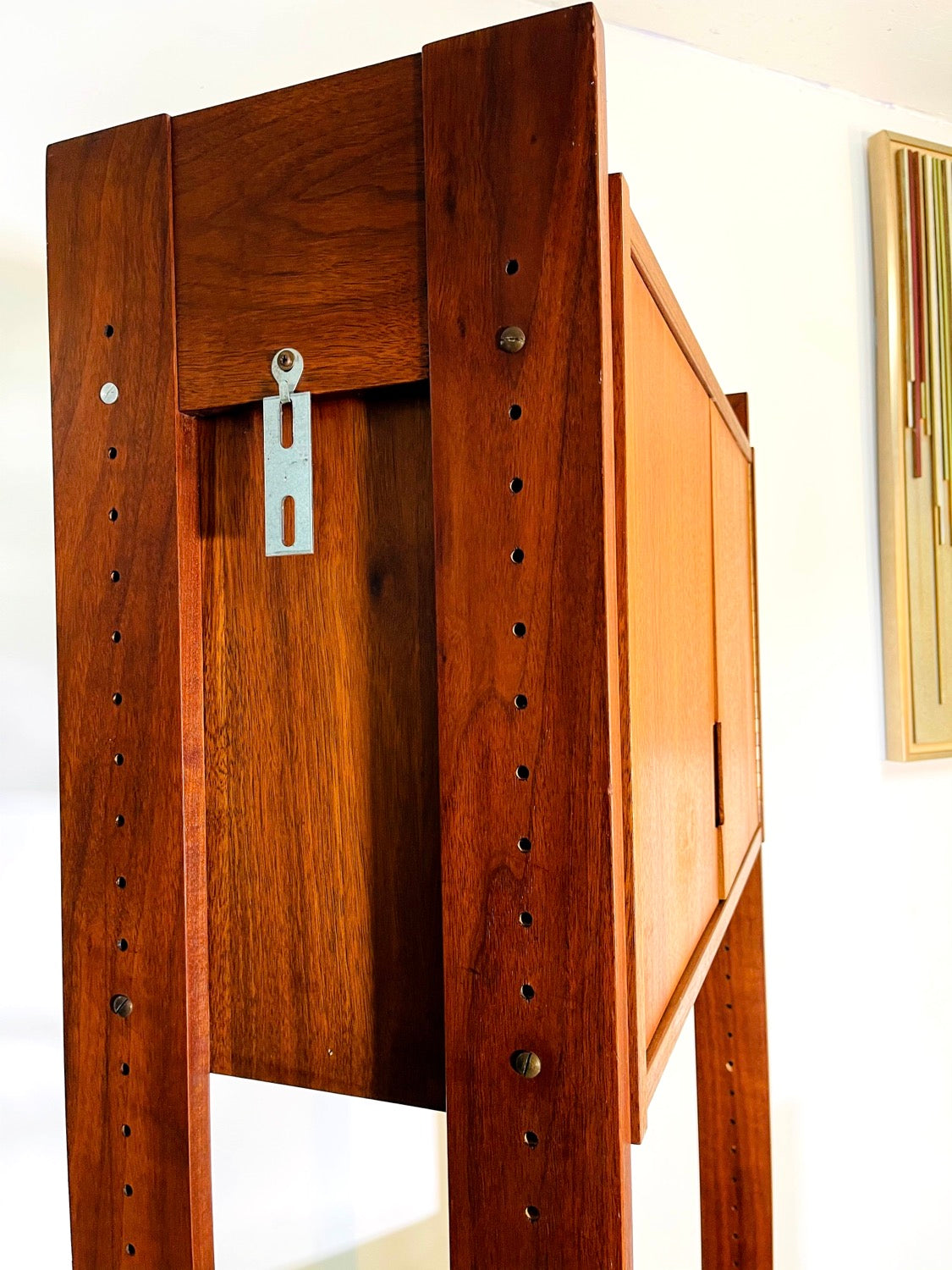 Mid-Century Teak Single Bay Wall Unit image 6