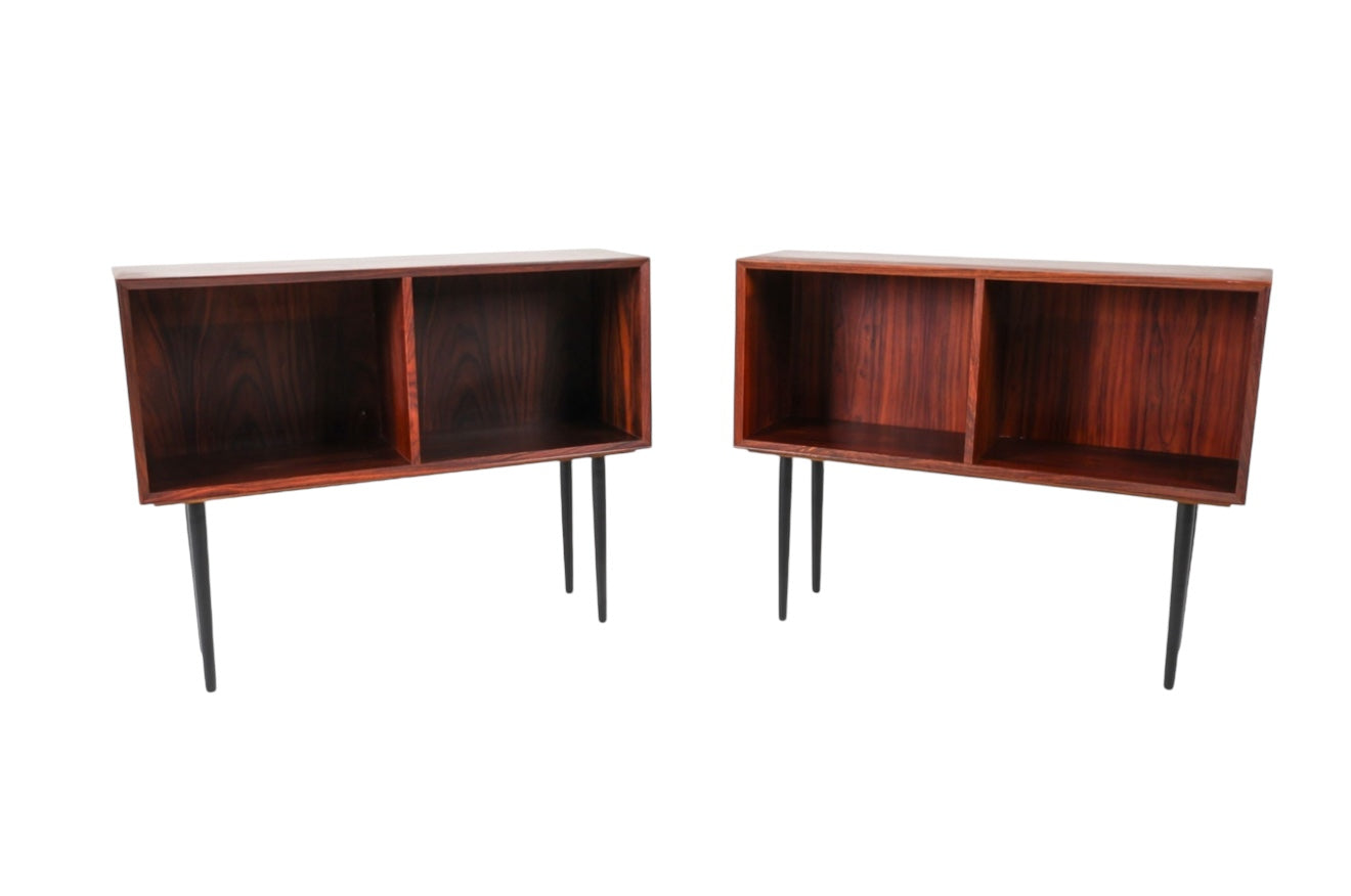 Pair Mid-century Danish Modern Rosewood Bookshelf  image 0