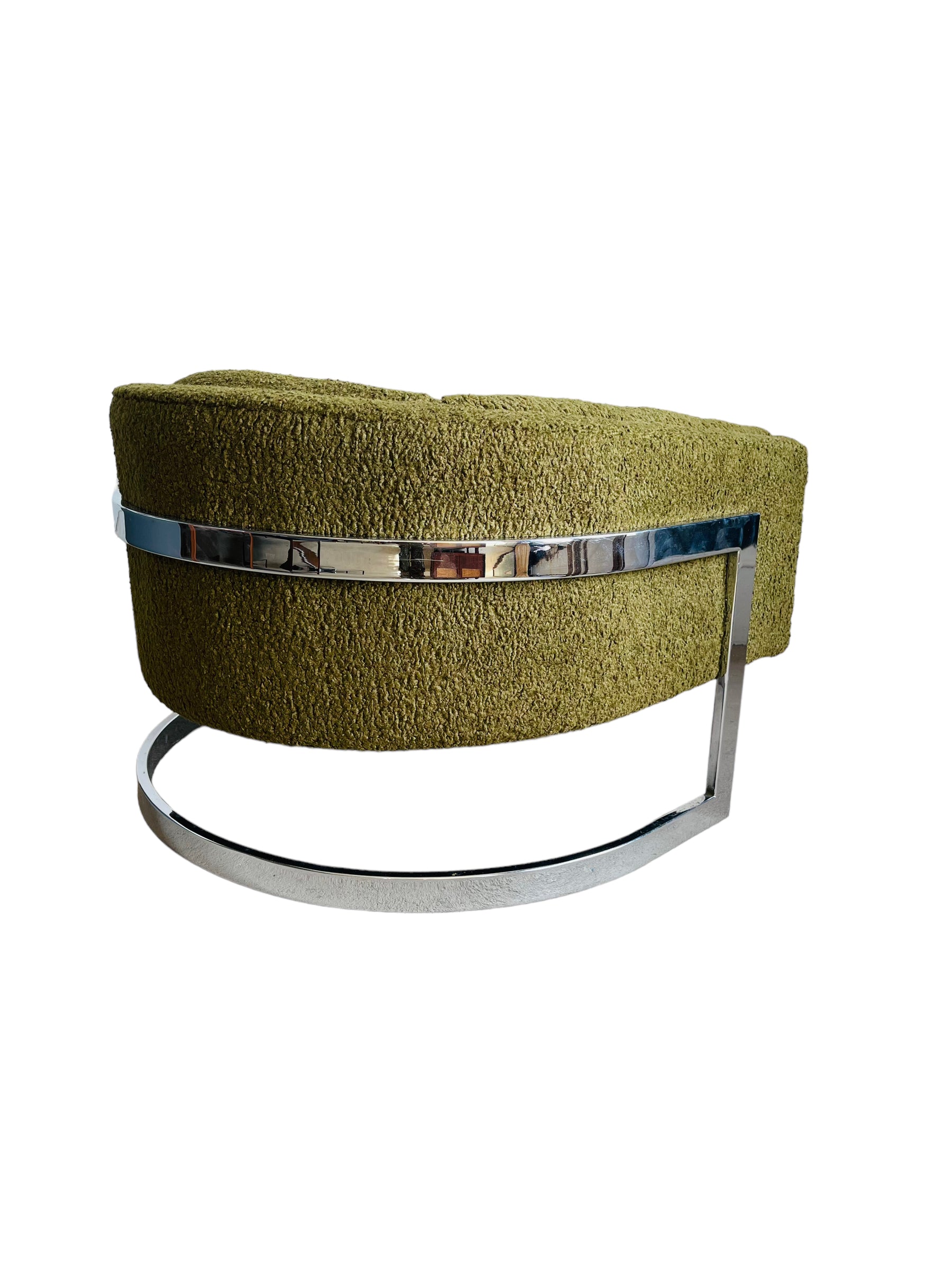 Mid-Century Barrel lounge chairs by Jules Heumann for Metropolitan  image 9