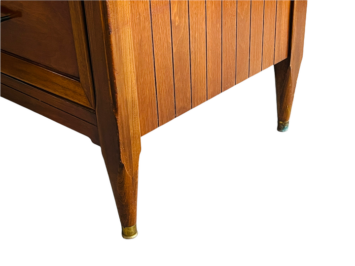 Mid-Century Modern Walnut Lowboy Dresser / Credenza by Permacraft image 6