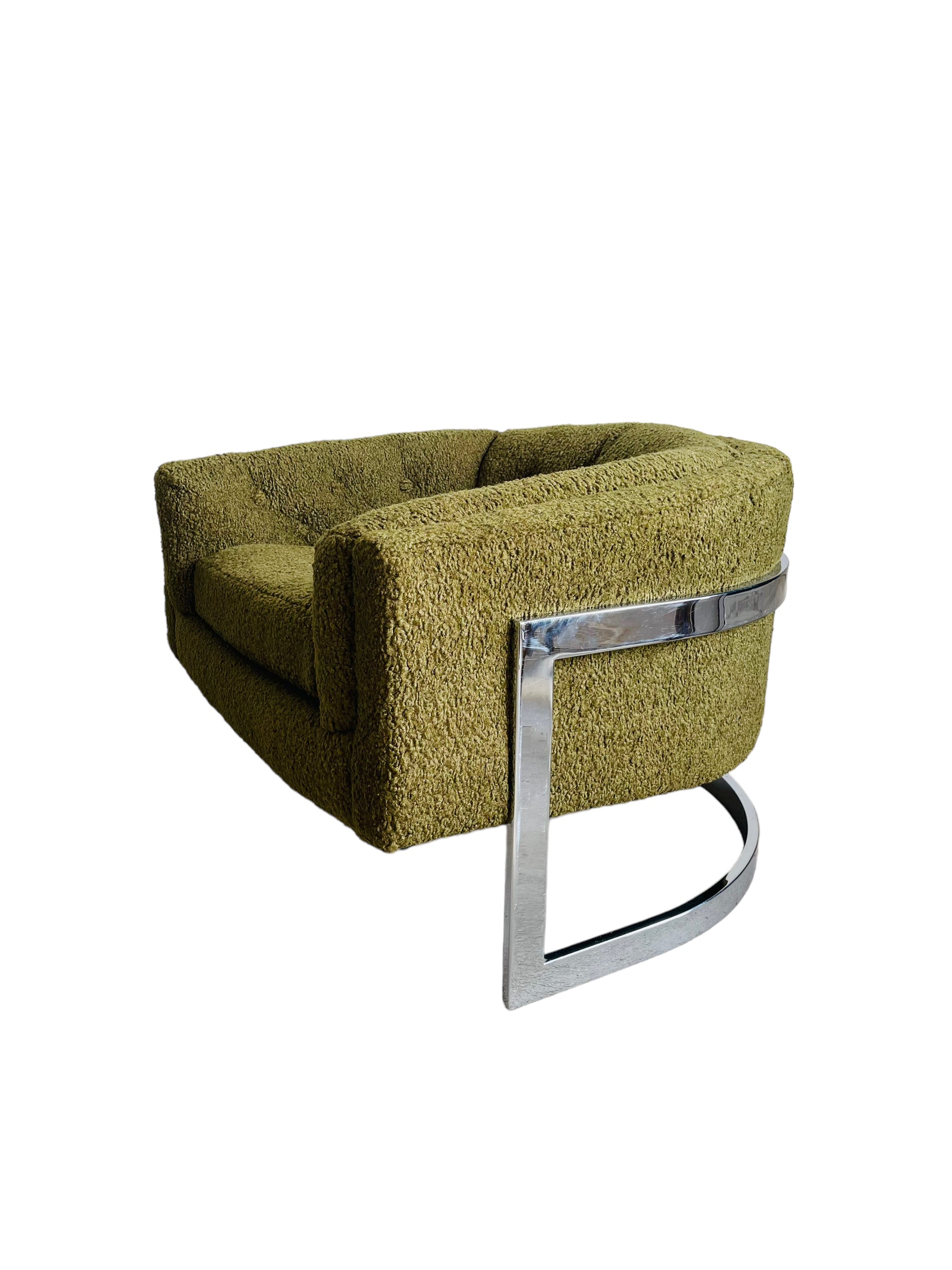 Mid-Century Barrel lounge chairs by Jules Heumann for Metropolitan  image 5