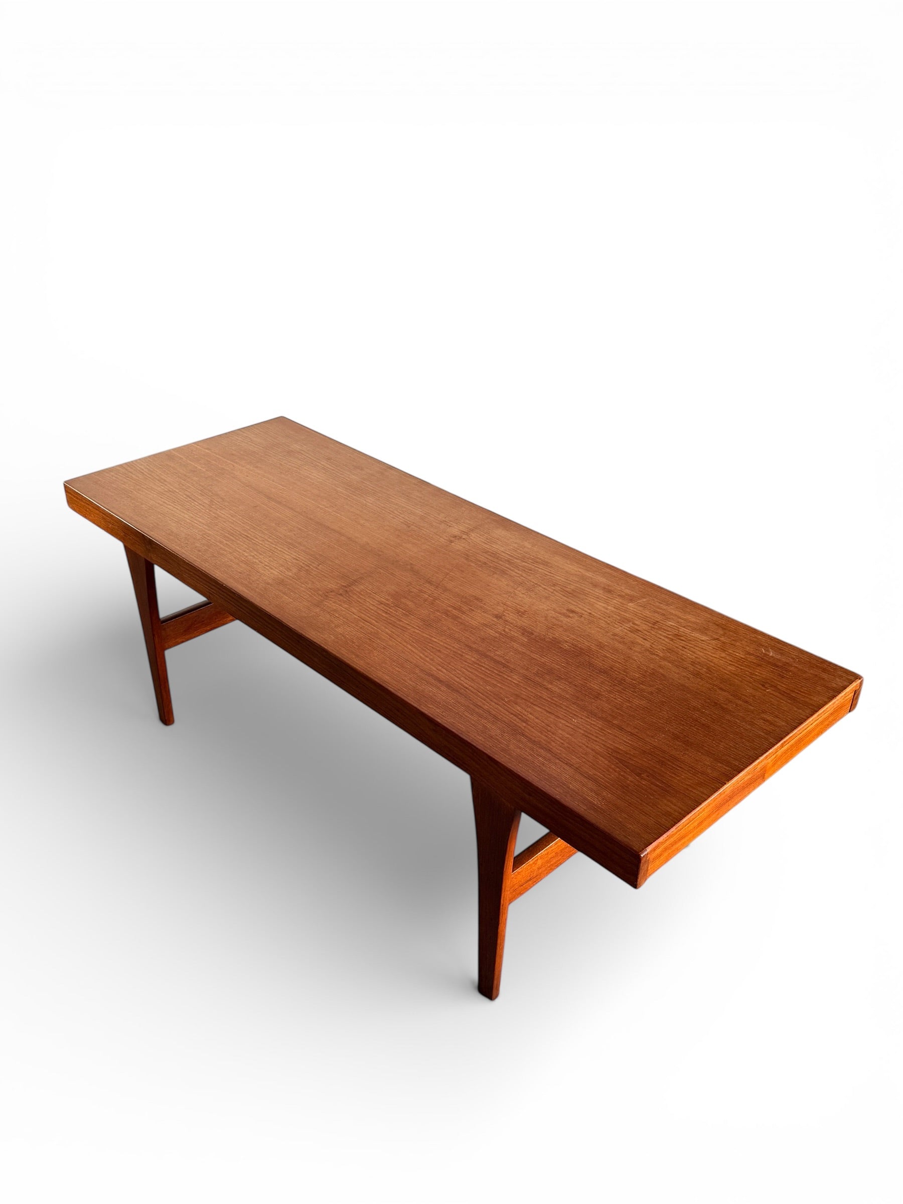 Johannes Andersen Teak Coffee Table for Uldum Møbelfabrik, Denmark 1960s