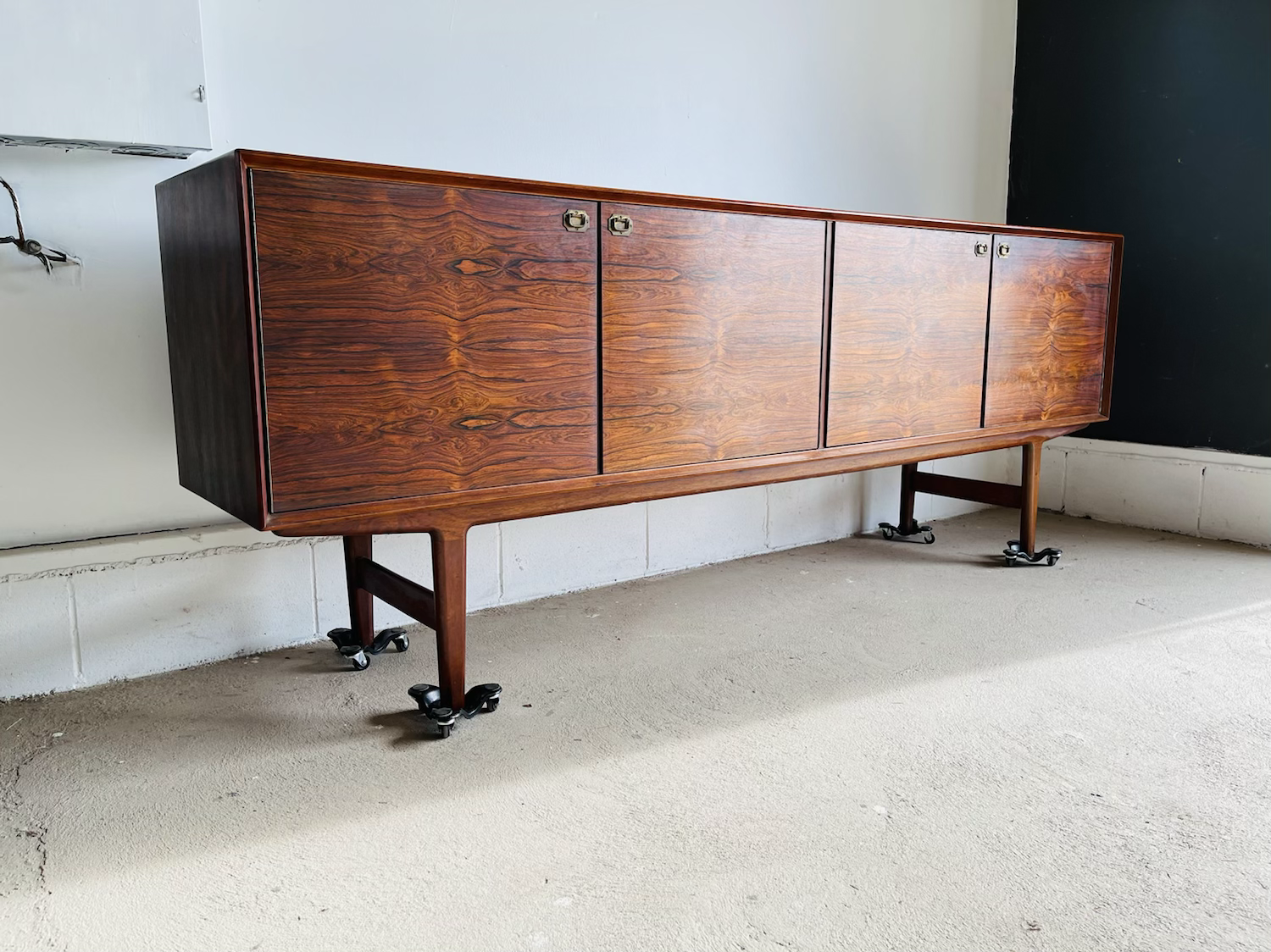 Mid-Century Modern Rosewood Sideboard by Fredrik Kayser for Viken Mobelfabrik image 2