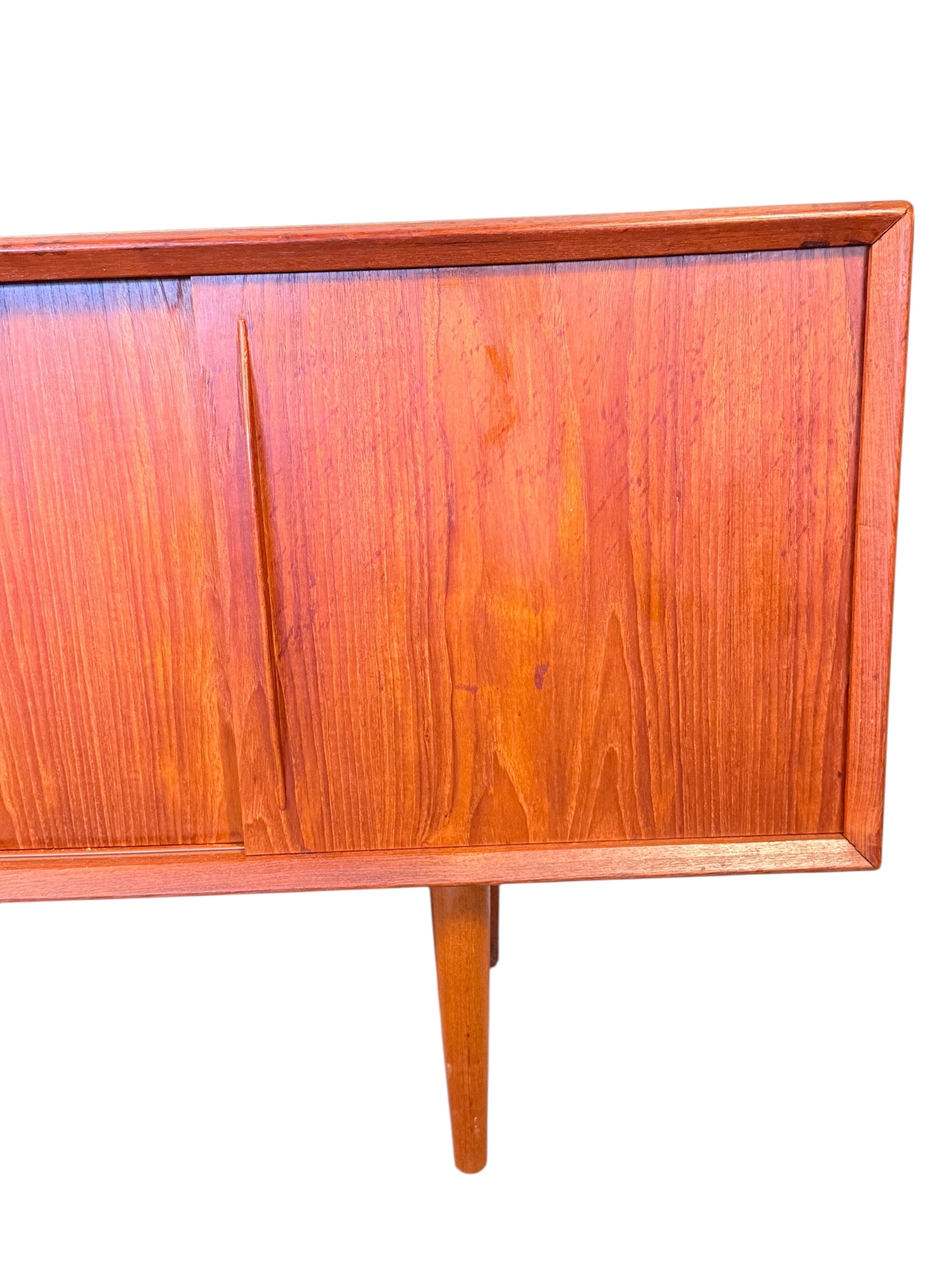 Mid-Century Danish Modern Teak Credenza by H.P. Hansen image 11