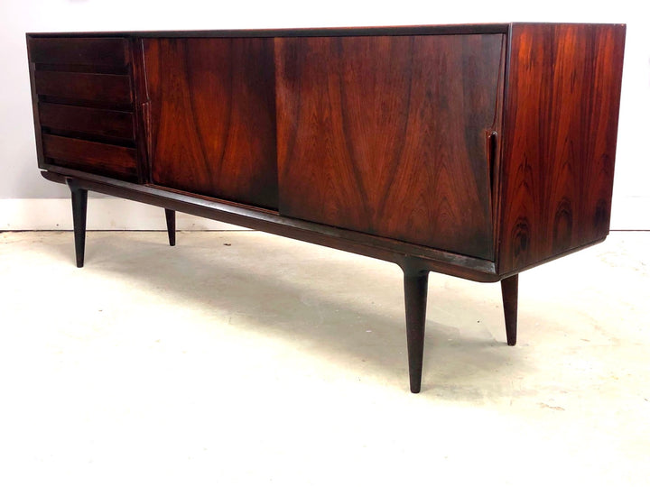 Danish Modern Rosewood Credenza By Gunni Omann For Omann Jun image 0