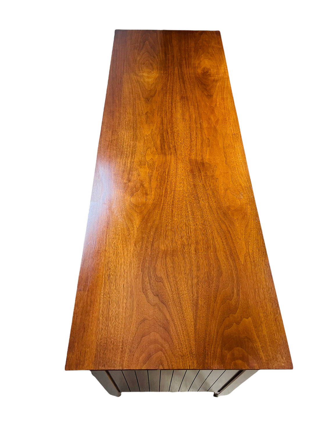 Mid-Century Modern Walnut Lowboy Dresser / Credenza by Permacraft image 3