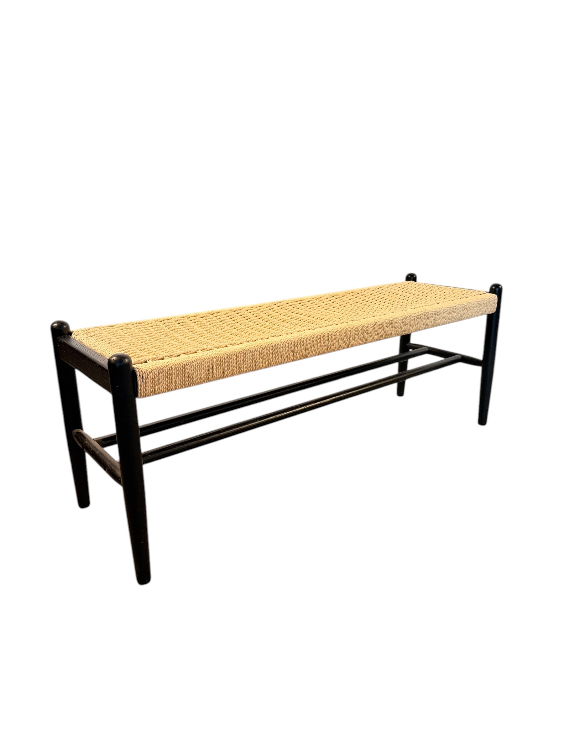 Mid Century Modern Style Entire Way Bench  image 1