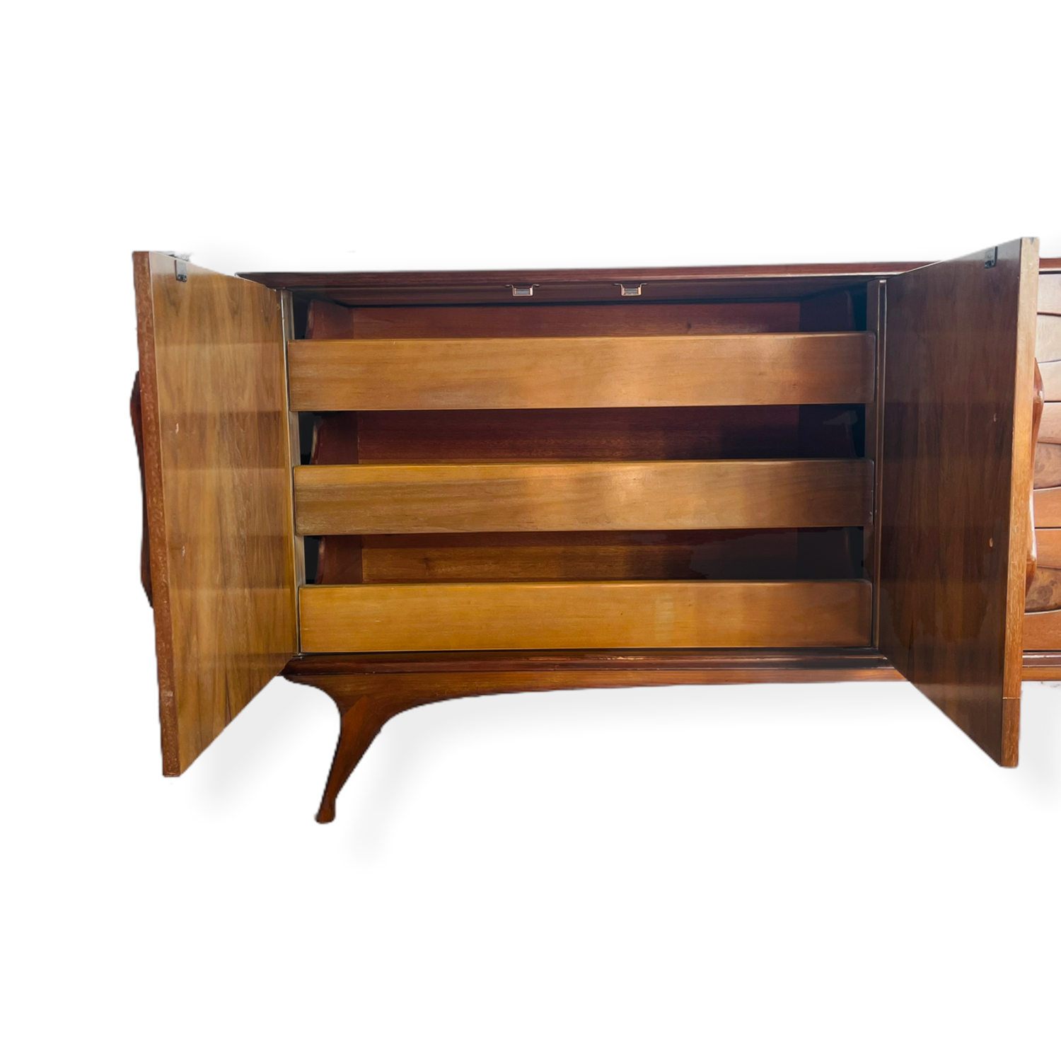 Mid-Century Modern Walnut Credenza  image 6