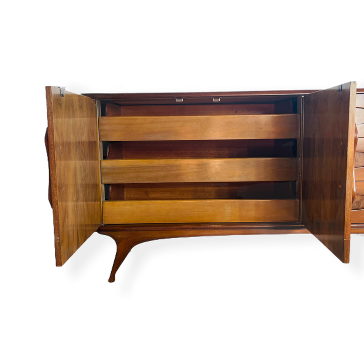 Mid-Century Modern Walnut Credenza  image 6
