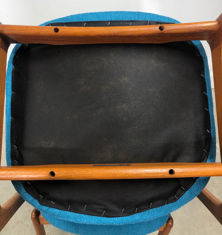 Erik Buch, Set 6 Danish Teak Dining Chairs image 7