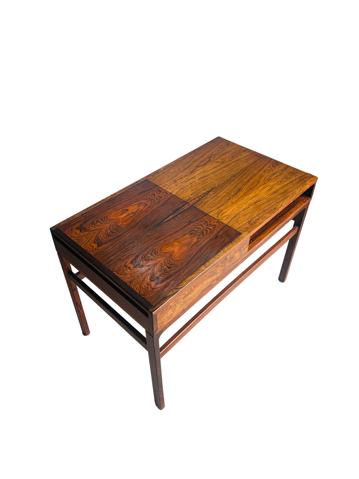 Danish Modern Rosewood Chess/Game Table by Illum Wikkelsø image 7