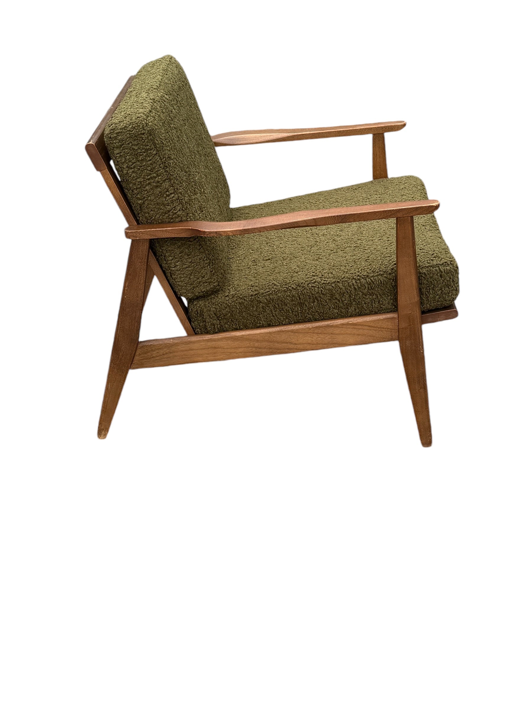 Mid-Century Modern Walnut Armchair in Style of Viko Bauritter image 3