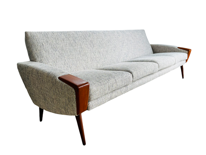 Rare Danish Teak Sofa by N.A. Jørgensens for Bramin Mobler image 0