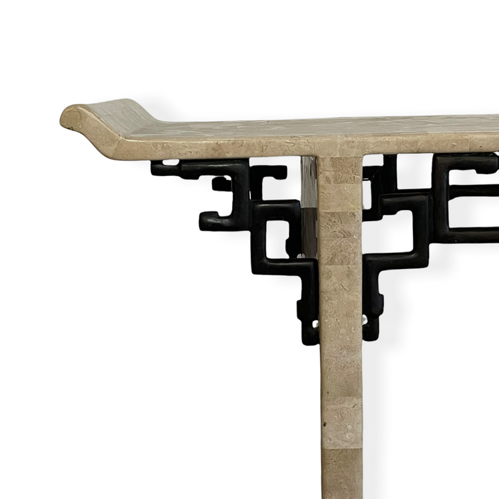 Maitland Smith Console Table circa 1970s image 8