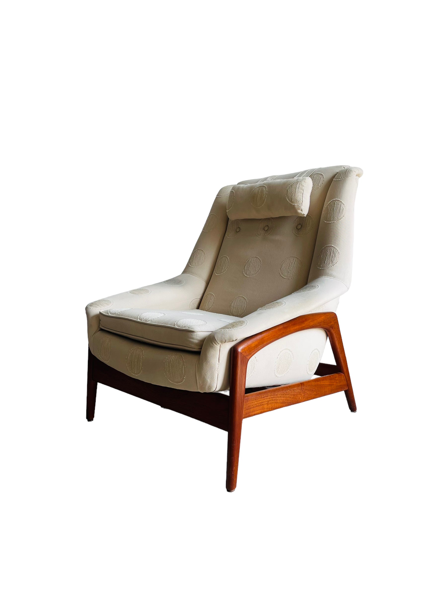 Mid Century Modern Dux Lounge Chair & Ottoman  image 7