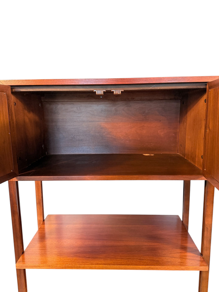 Mid Century Modern Walnut Cabinet / Wall Unit image 8