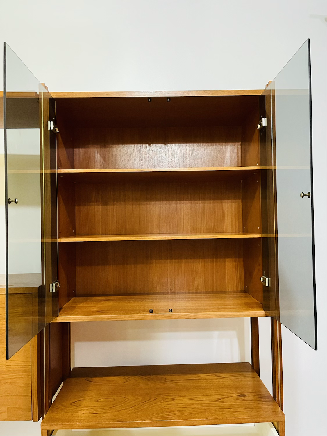 Mid-Century Modern Teak Wall Unit  image 6