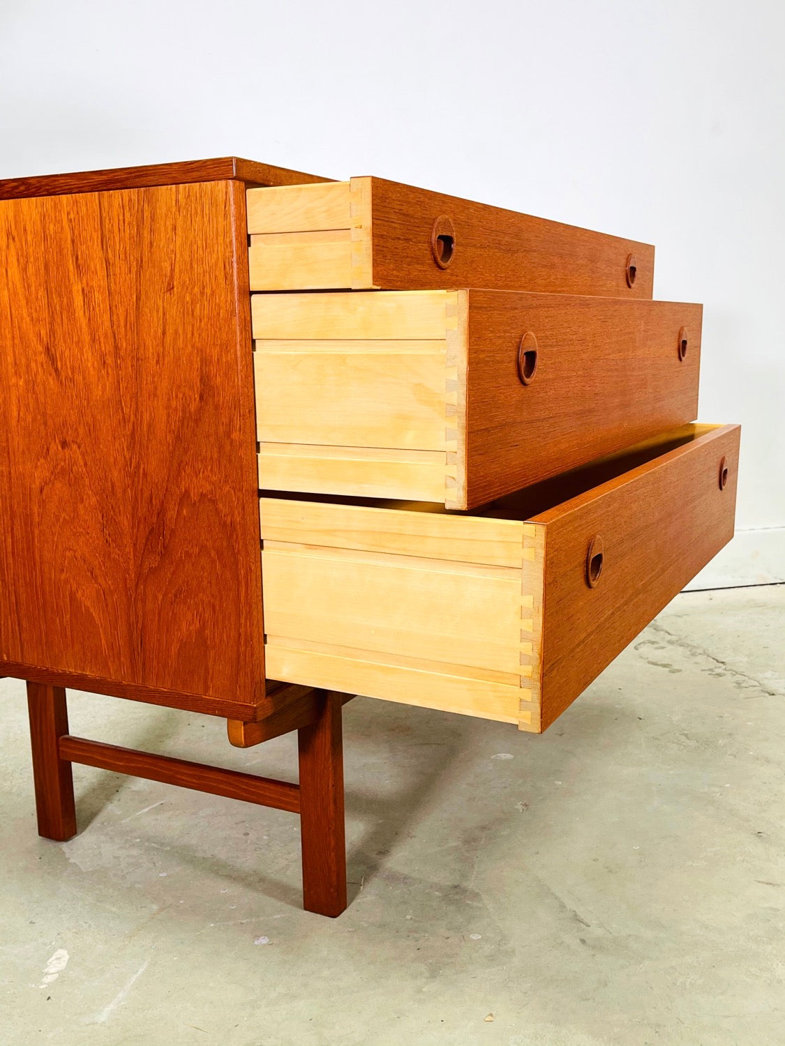 Mid-Century Modern Teak Dresser image 5