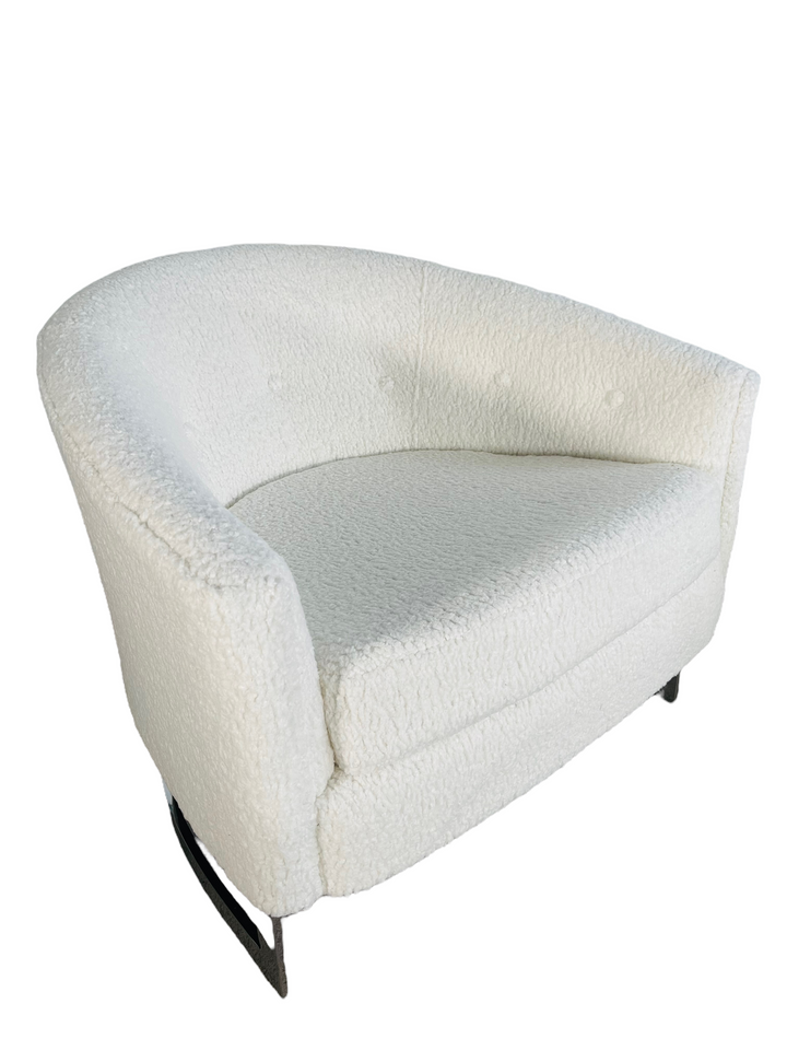 1968 Finn Andersen for Selig Boucle Chairs - Pair image 10