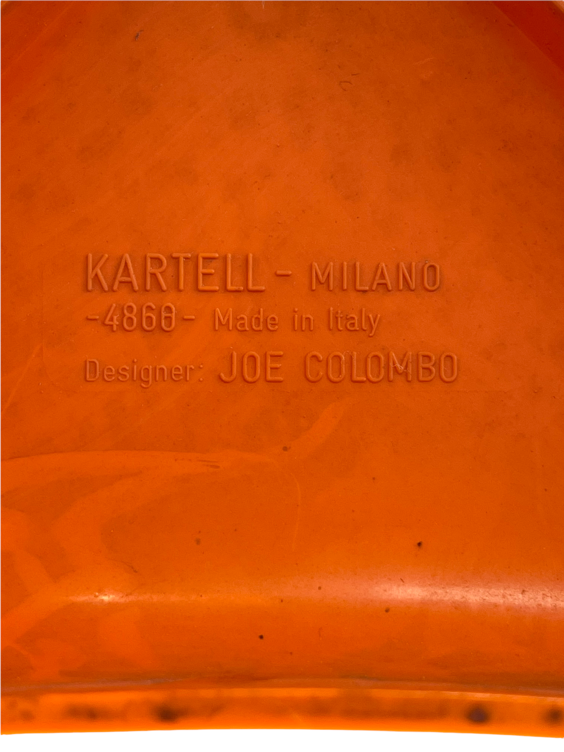 Set 3 Iconic "Universal Chair" by Joe Colombo for Kartell 1967 image 10