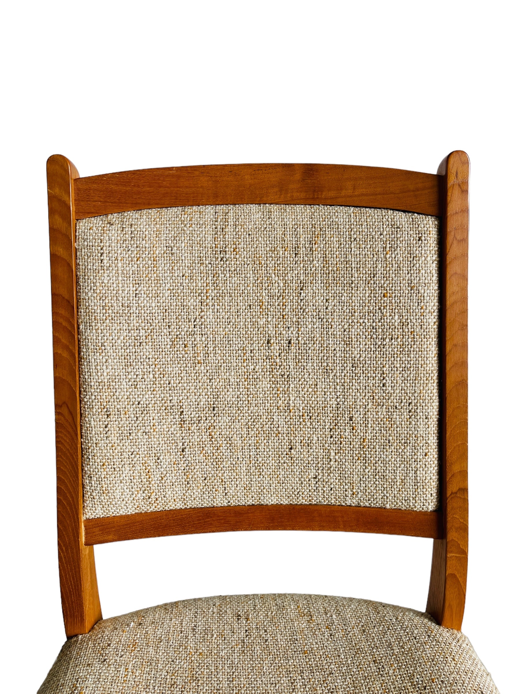 Set 6 Danish Modern Teak Dining Chairs image 4