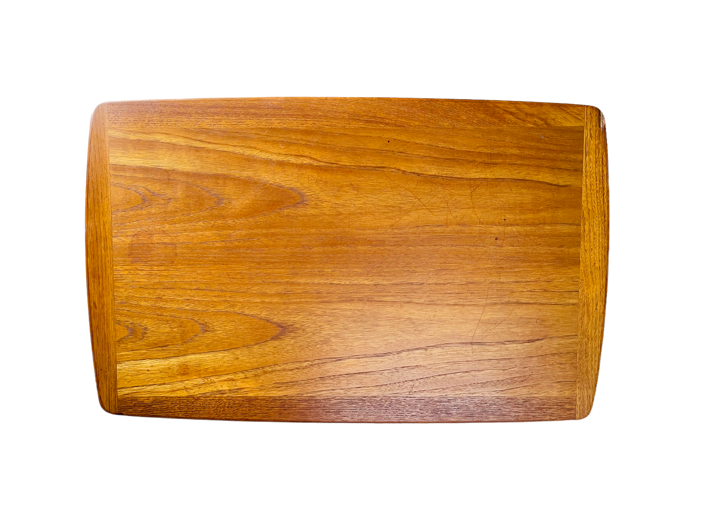 Pair Danish Modern Teak End Tables by Bramin Mobler image 5