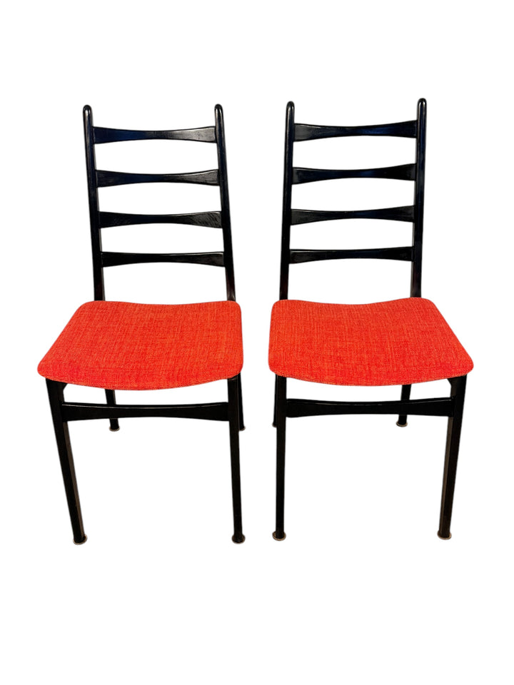 Set of 4 Italian Mid-Century Modern Ladder-Back Dining Chairs  image 10