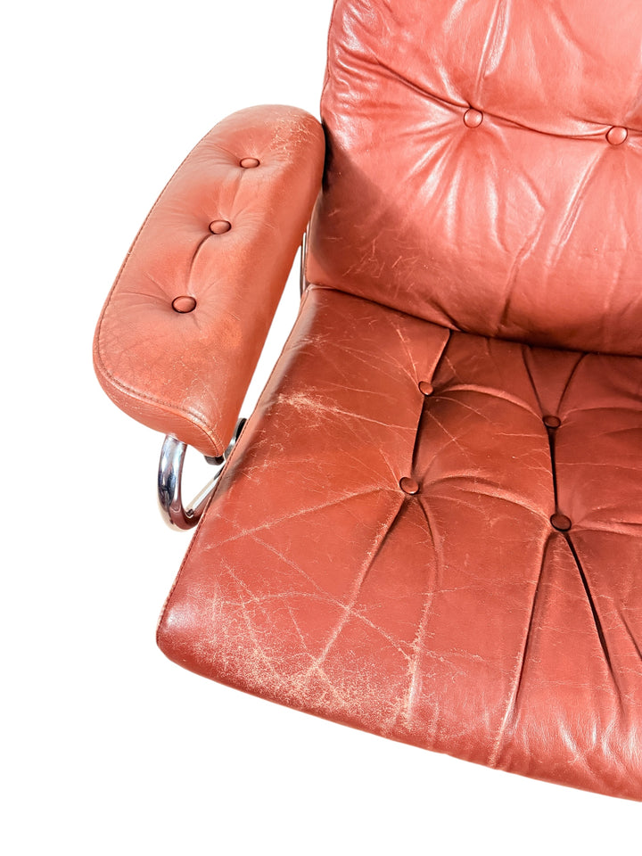 Mid-Century Ekornes Stressless Lounge Chair image 4
