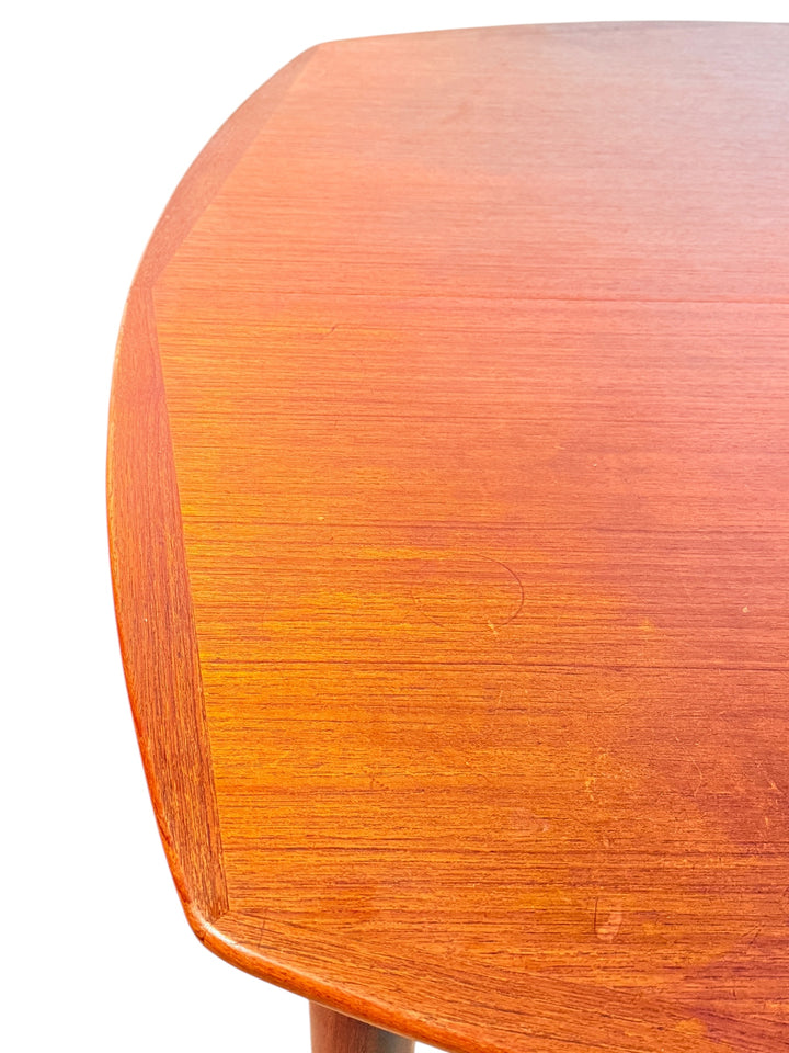 Mid-Century Teak Extendable Dining Table by Alf Aarseth for Gustav Bahus (1960s) image 4