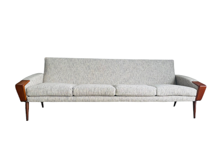 Rare Danish Teak Sofa by N.A. Jørgensens for Bramin Mobler image 1