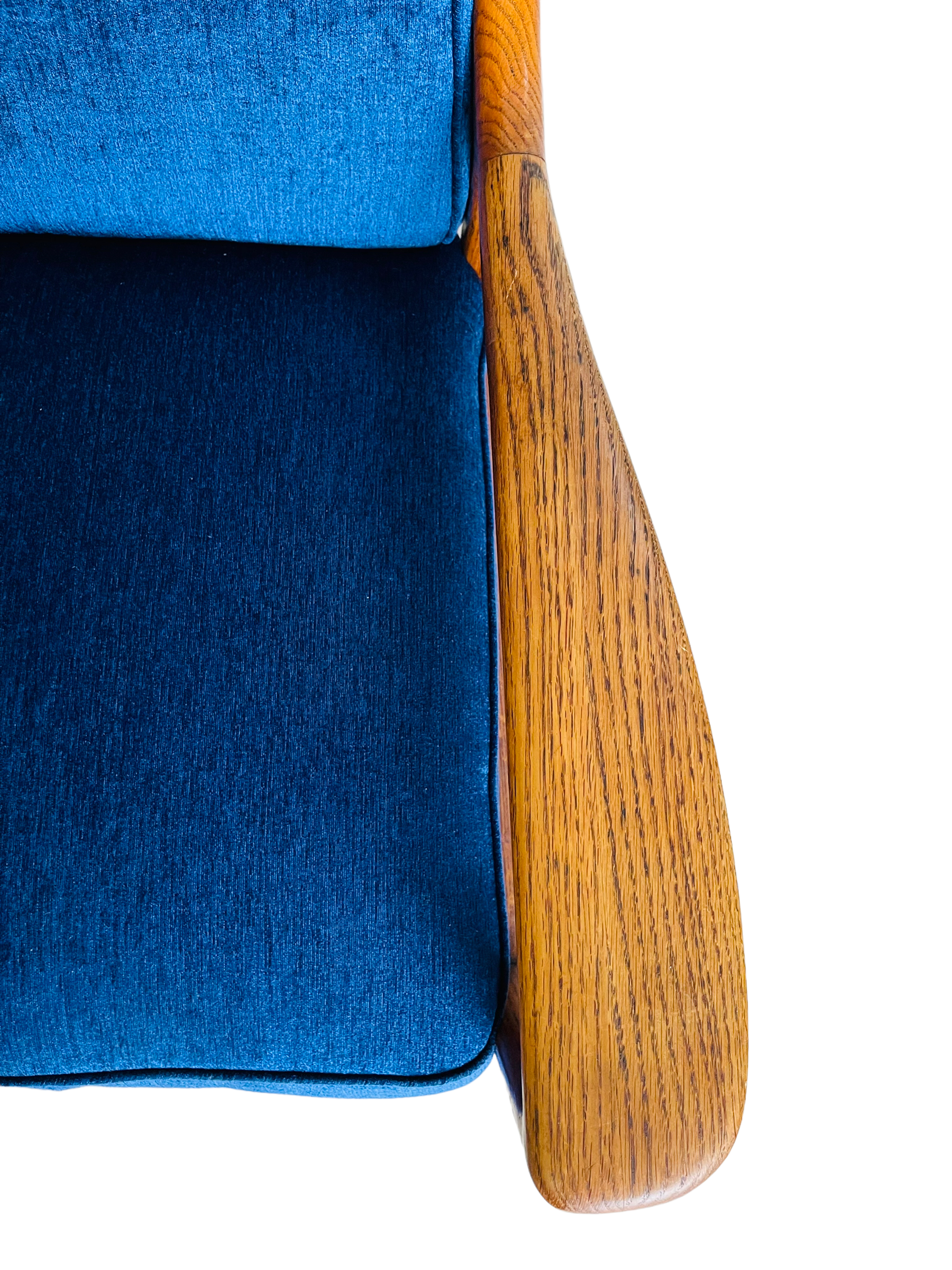 Mid Century Modern Oak Lounge Chair by Jack Van Der Molen image 5