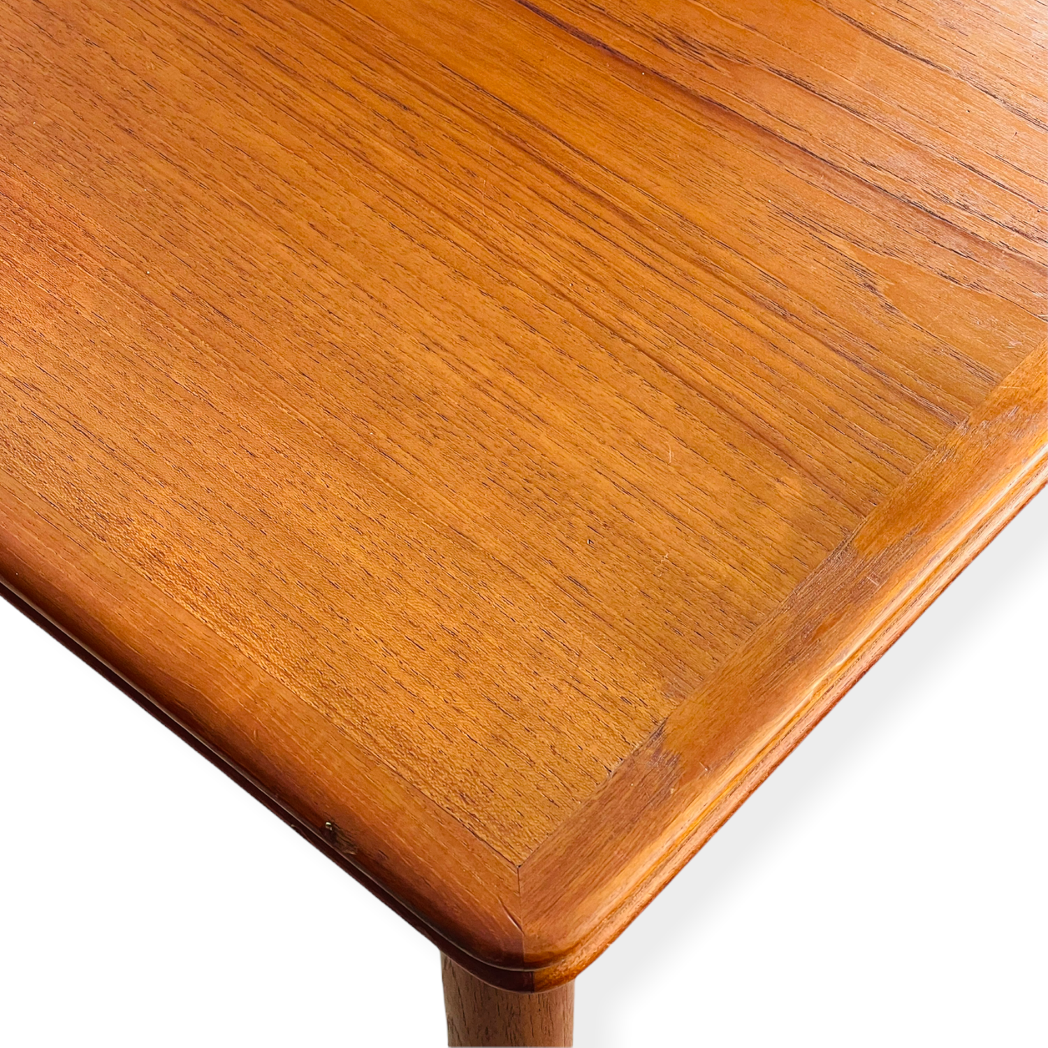 Mid-Century Danish Modern Teak Draw-Leaf Dining Table by Skovmand & Andersen image 9
