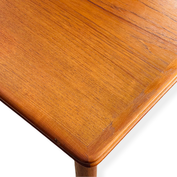 Mid-Century Danish Modern Teak Draw-Leaf Dining Table by Skovmand & Andersen image 9
