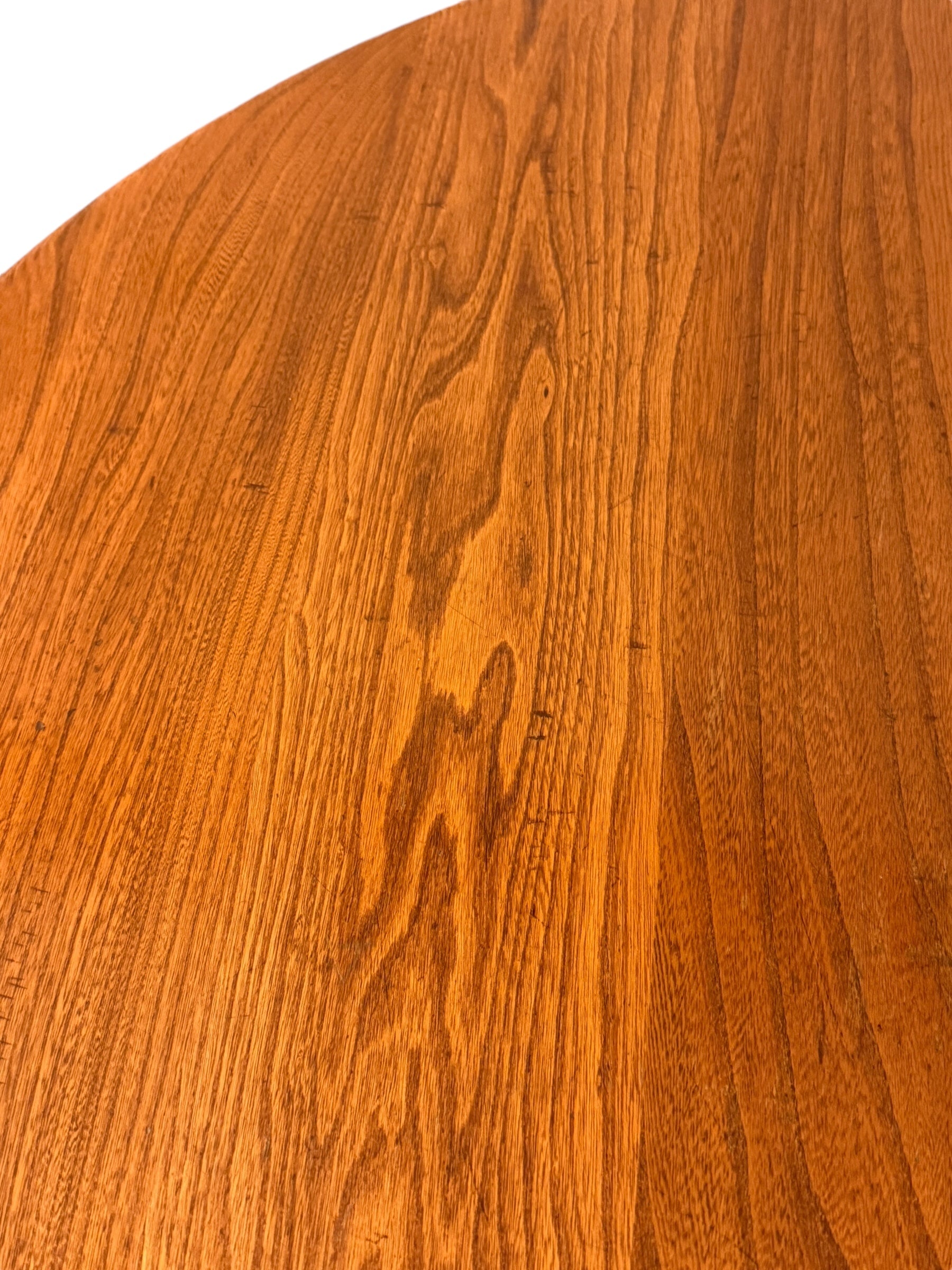 Mid-Century Modern Walnut Round Coffee Table by Snyder’s image 5