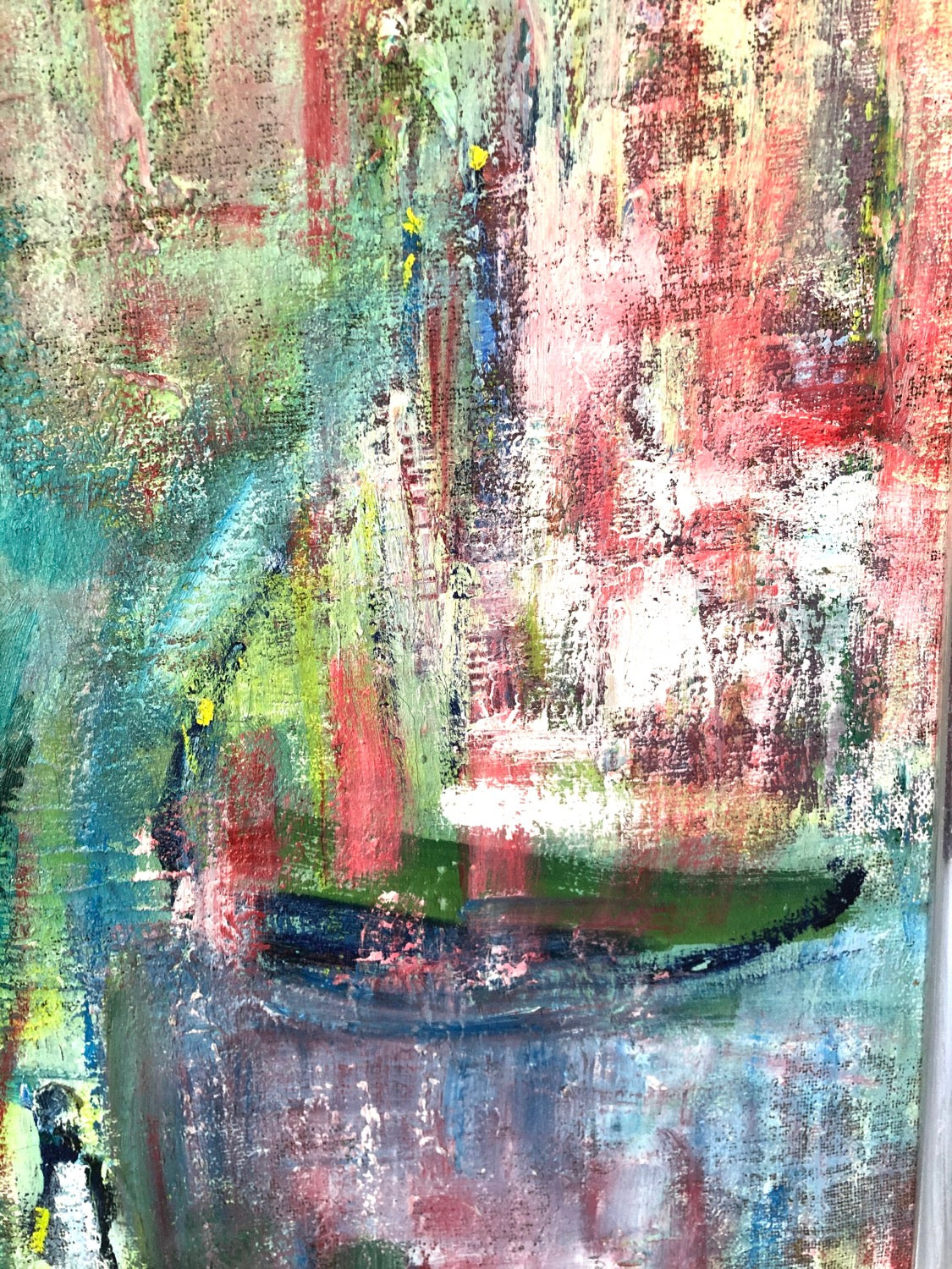 Fannie Hochstein Abstract Oil on Canvas  image 5