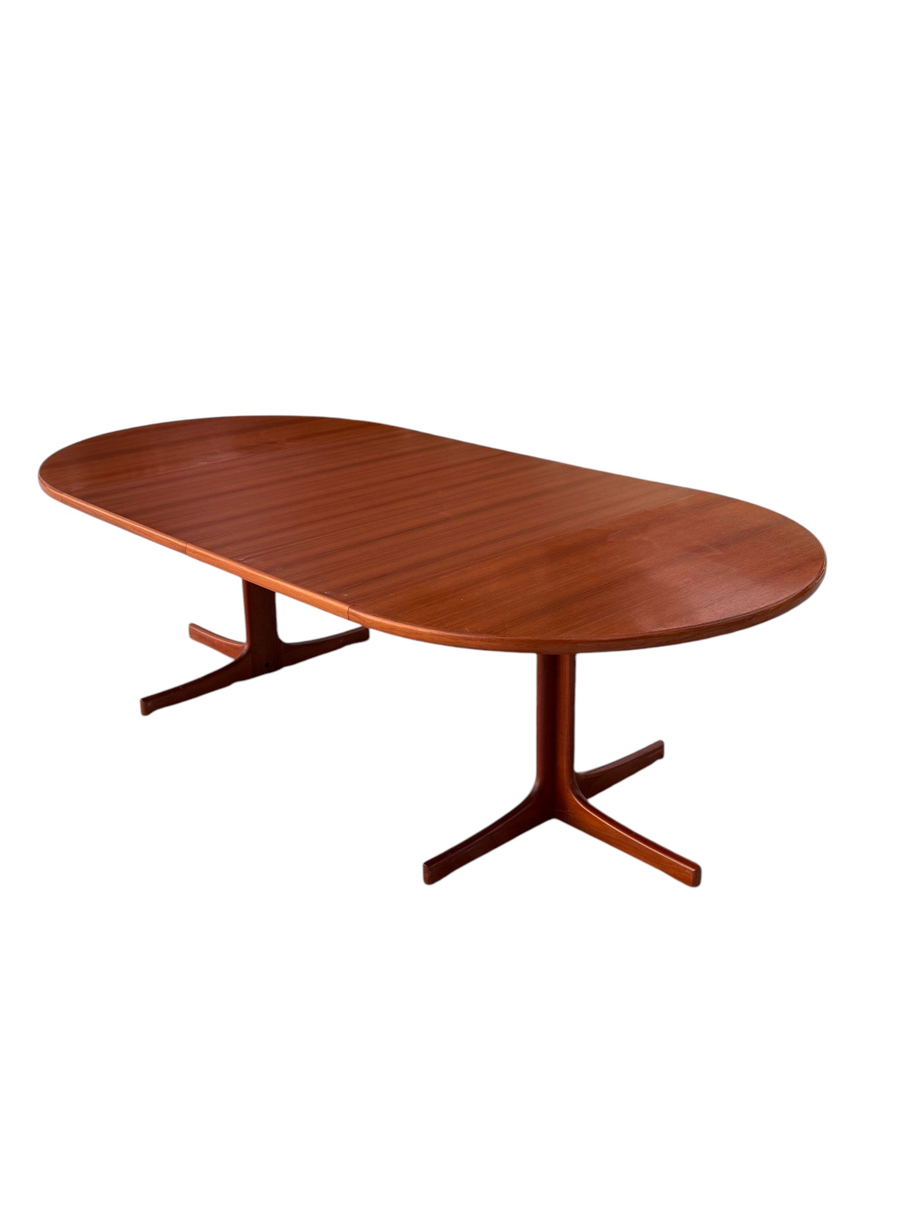 Karl-Erik Ekselius for JOC Møbler Round to Oval Teak Dining Table image 11